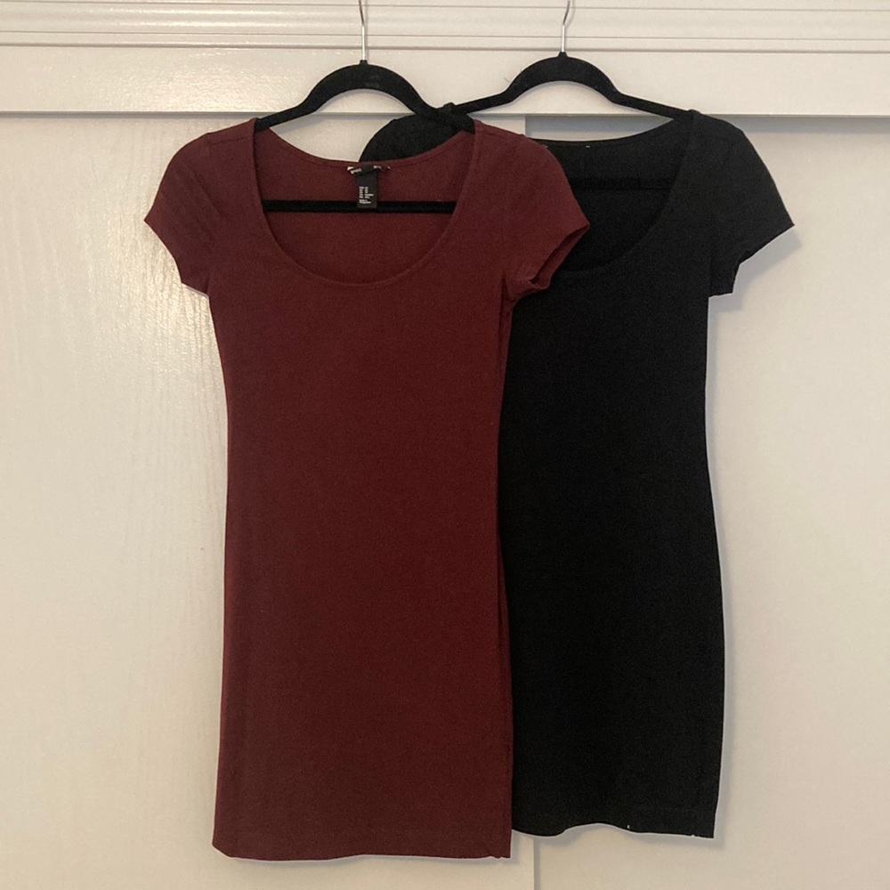 H&M Bodycon Spandex Short Sleeve Dresses